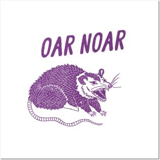 Australian Opossum Oh No, Oar Noar, Possum T Shirt, Weird Opossum T Shirt, Meme T Shirt, Trash Panda T Shirt, Unisex Posters and Art